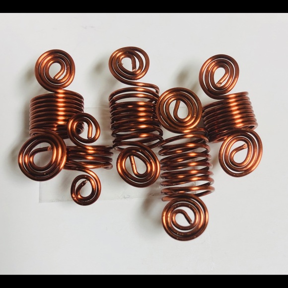 Hair jewelry/ double spiral - Picture 1 of 5